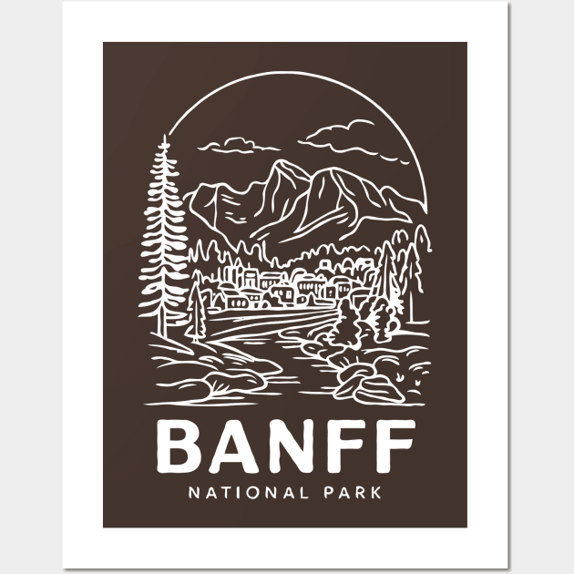 Banff National Park. Canmore Wall Art by Chrislkf